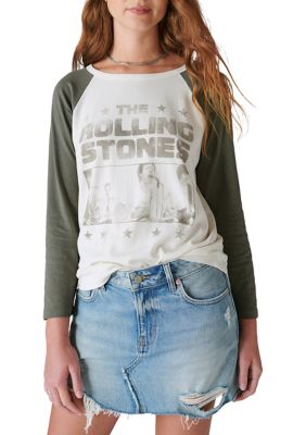 Women's Rolling Stones Raglan Graphic T-Shirt