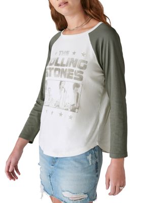 Women's Rolling Stones Raglan Graphic T-Shirt