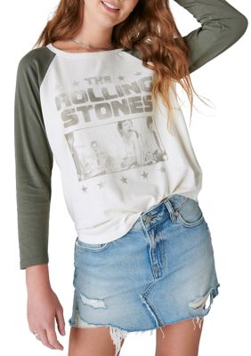 Women's Rolling Stones Raglan Graphic T-Shirt