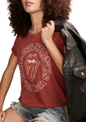 Rolling Stones 78 Classic Crew Neck Graphic T-Shirt