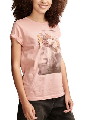 Floral Vase Classic Graphic T-Shirt