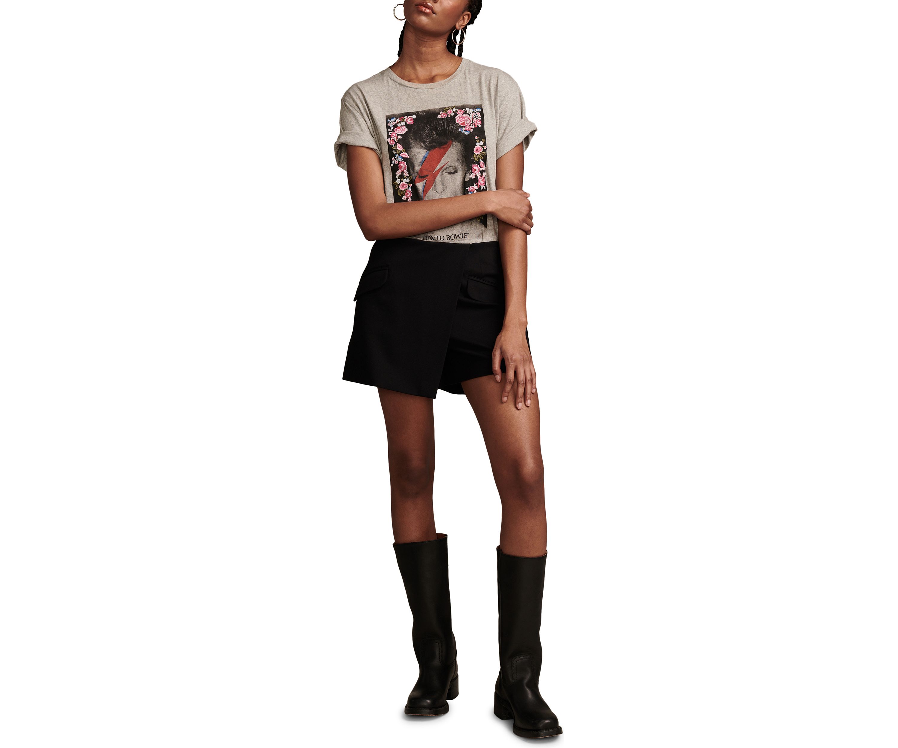 Bowie Boyfriend Graphic T-Shirt