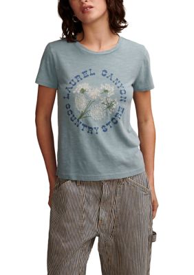 Laurel Canyon Classic Crew Neck Graphic T-Shirt