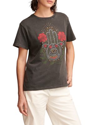 Hamsa Boyfriend Graphic T-Shirt