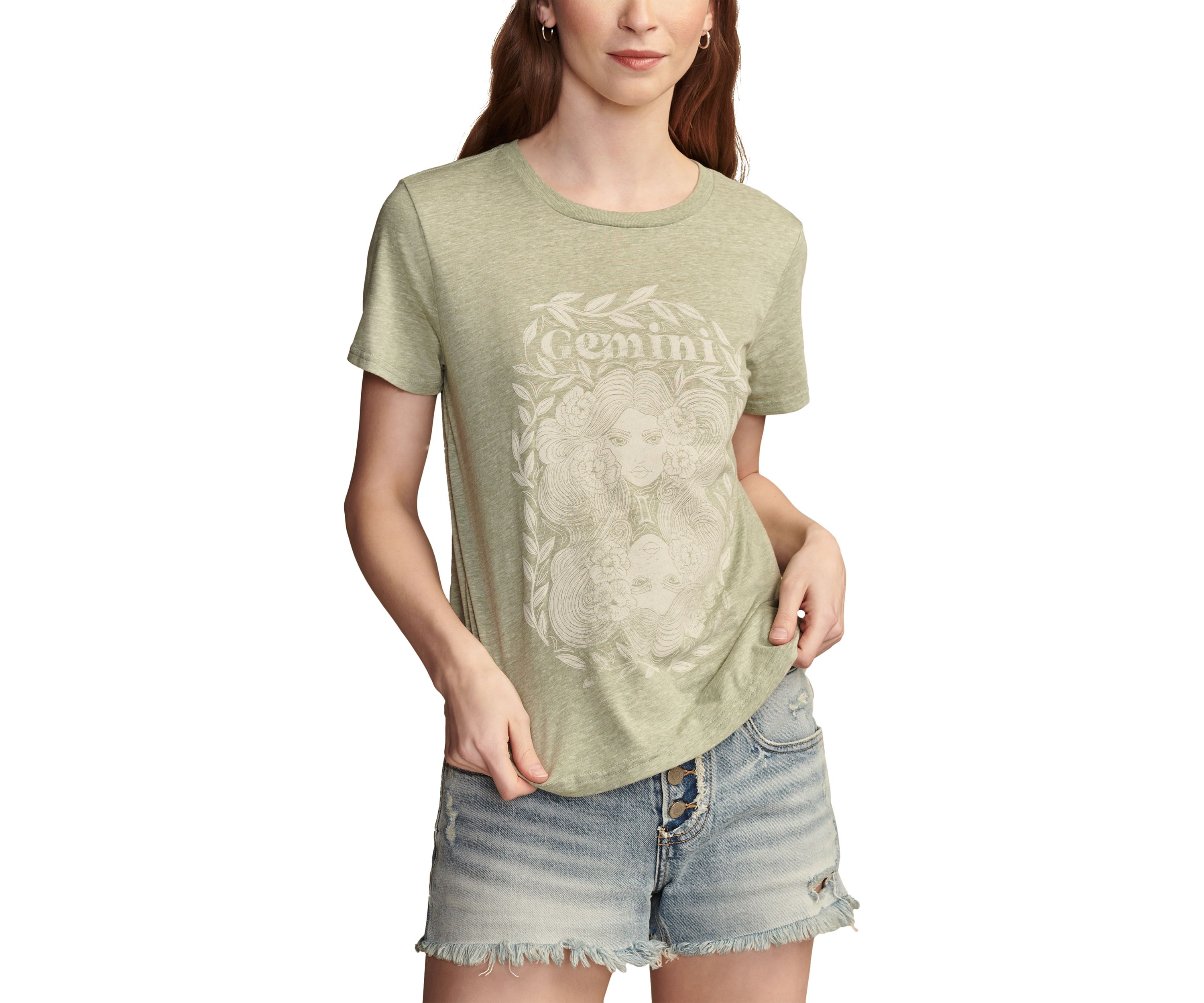 Womens Gemini Graphic T-Shirt