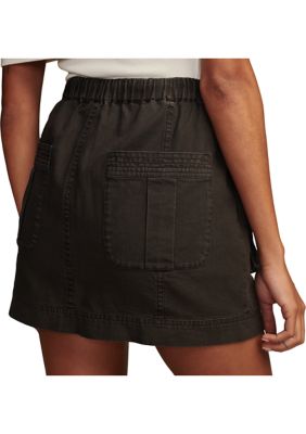 Women's Zip Front Utility Skirt