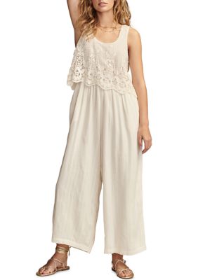 Women's Crochet Embroidered Jumpsuit