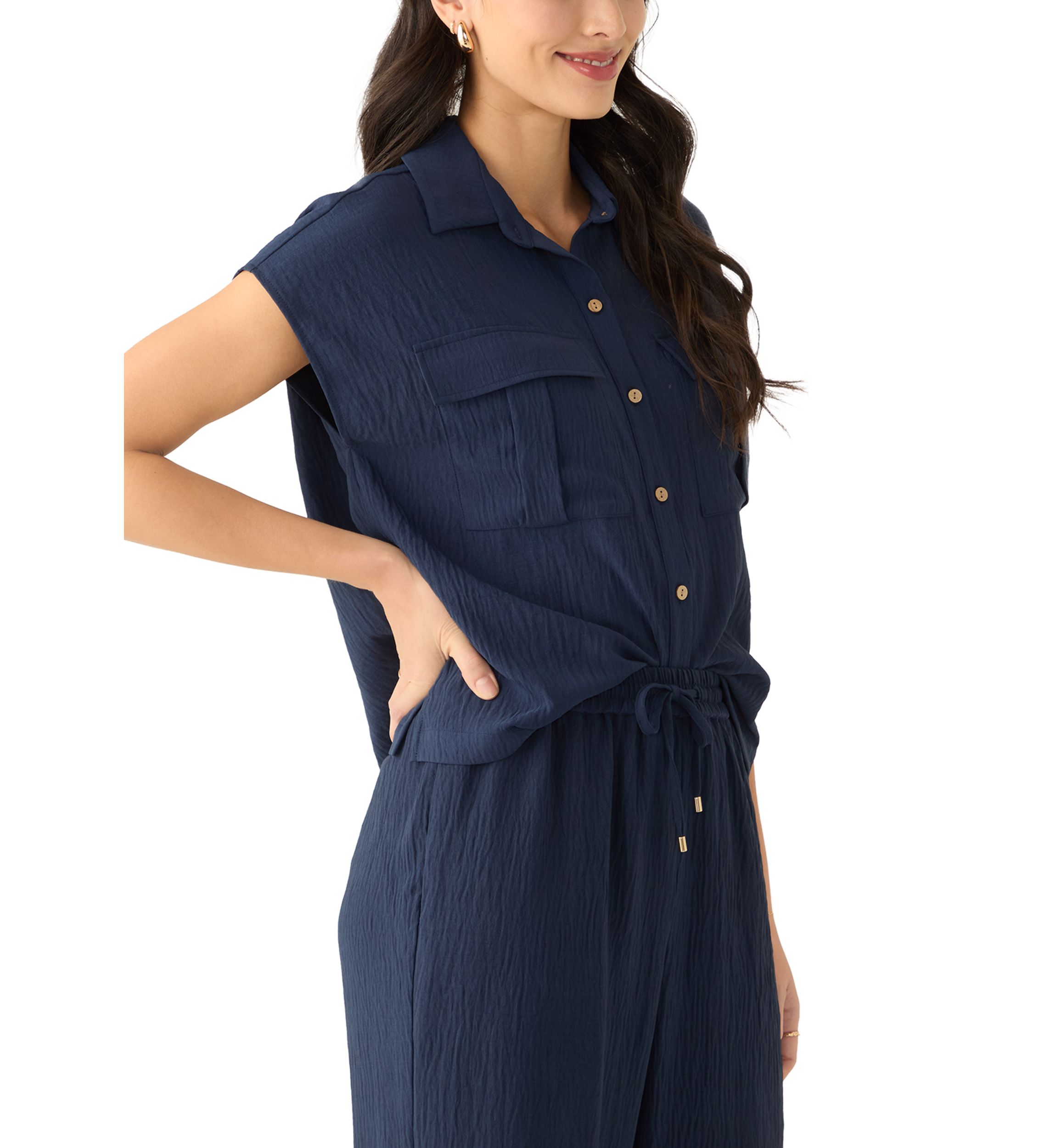 Petite Resort Utility Shirt