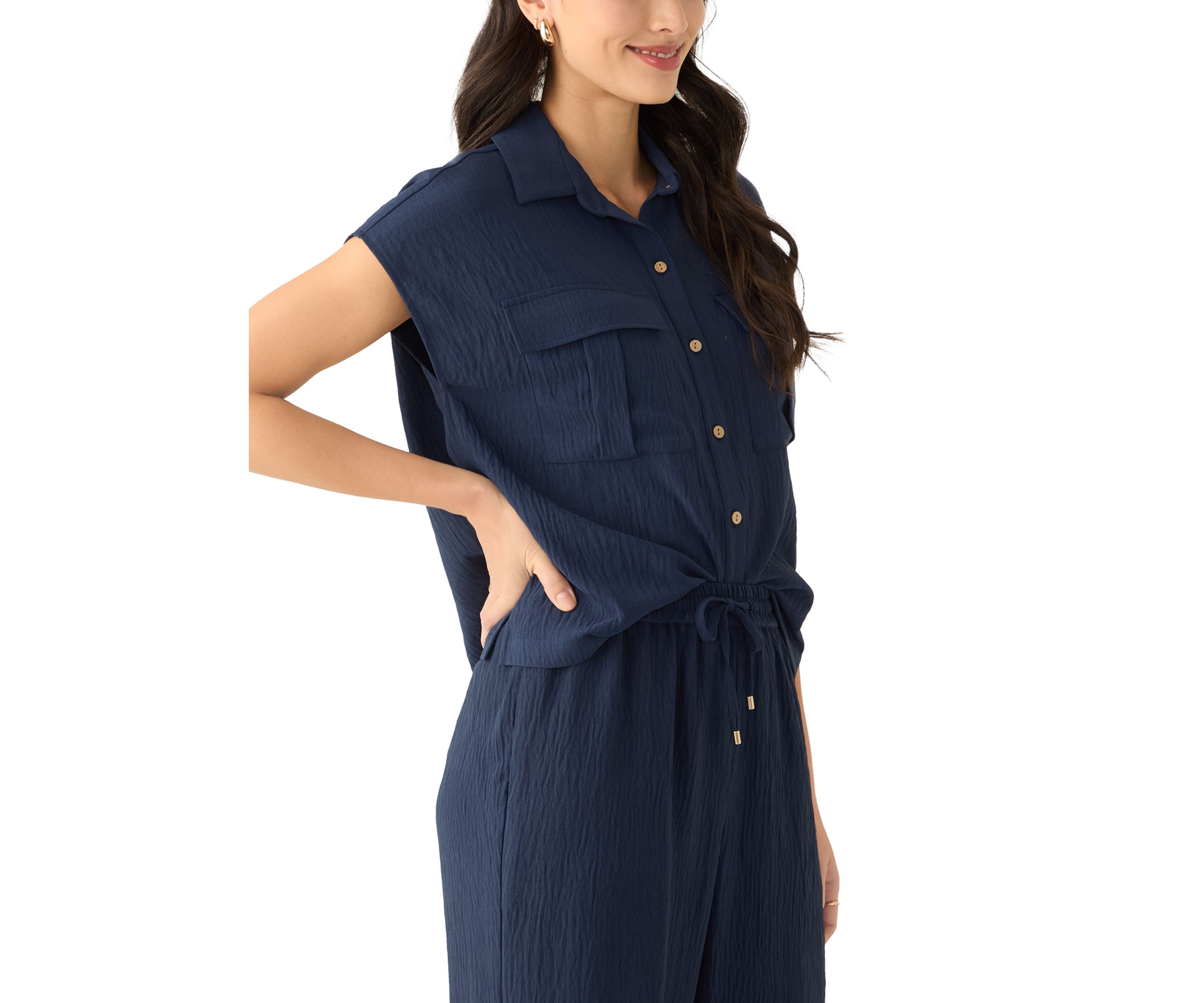 Petite Resort Utility Shirt