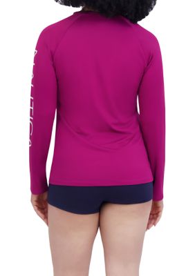 Long Sleeve Rashguard with Sun Protection