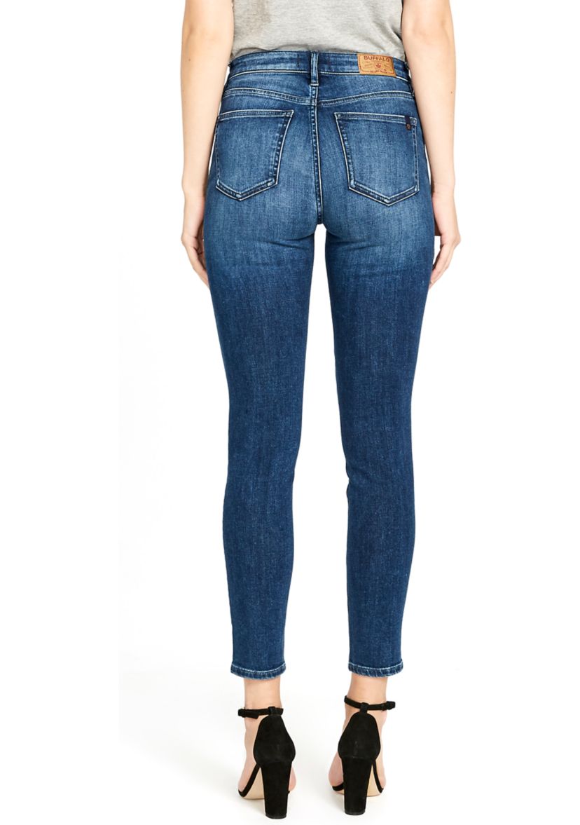 Womens Alexa Mid Rise Skinny Jeans