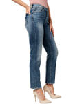 Womens Jayden High Rise Straight Jeans