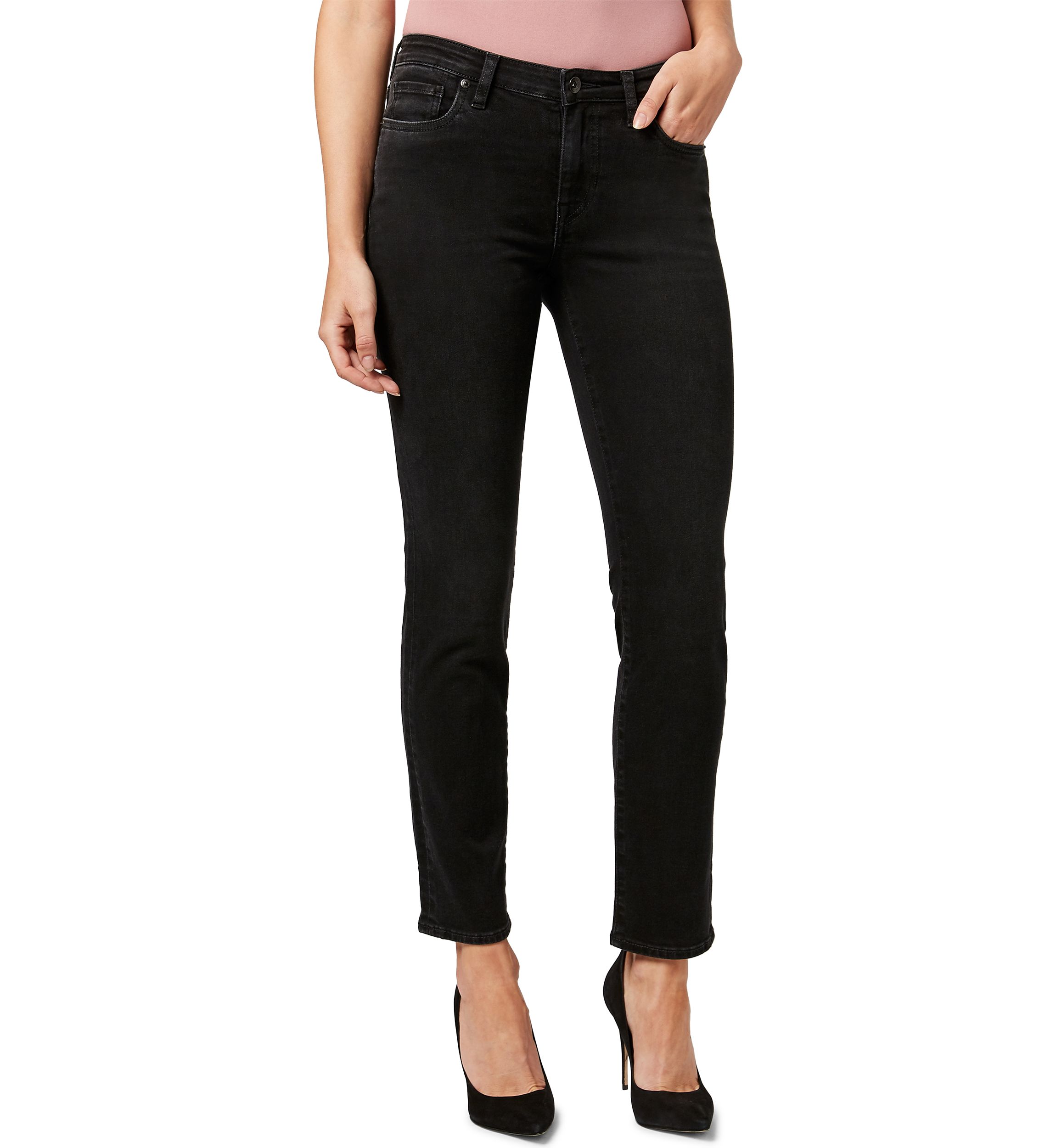Womens Carrie Mid Rise Slim Jeans