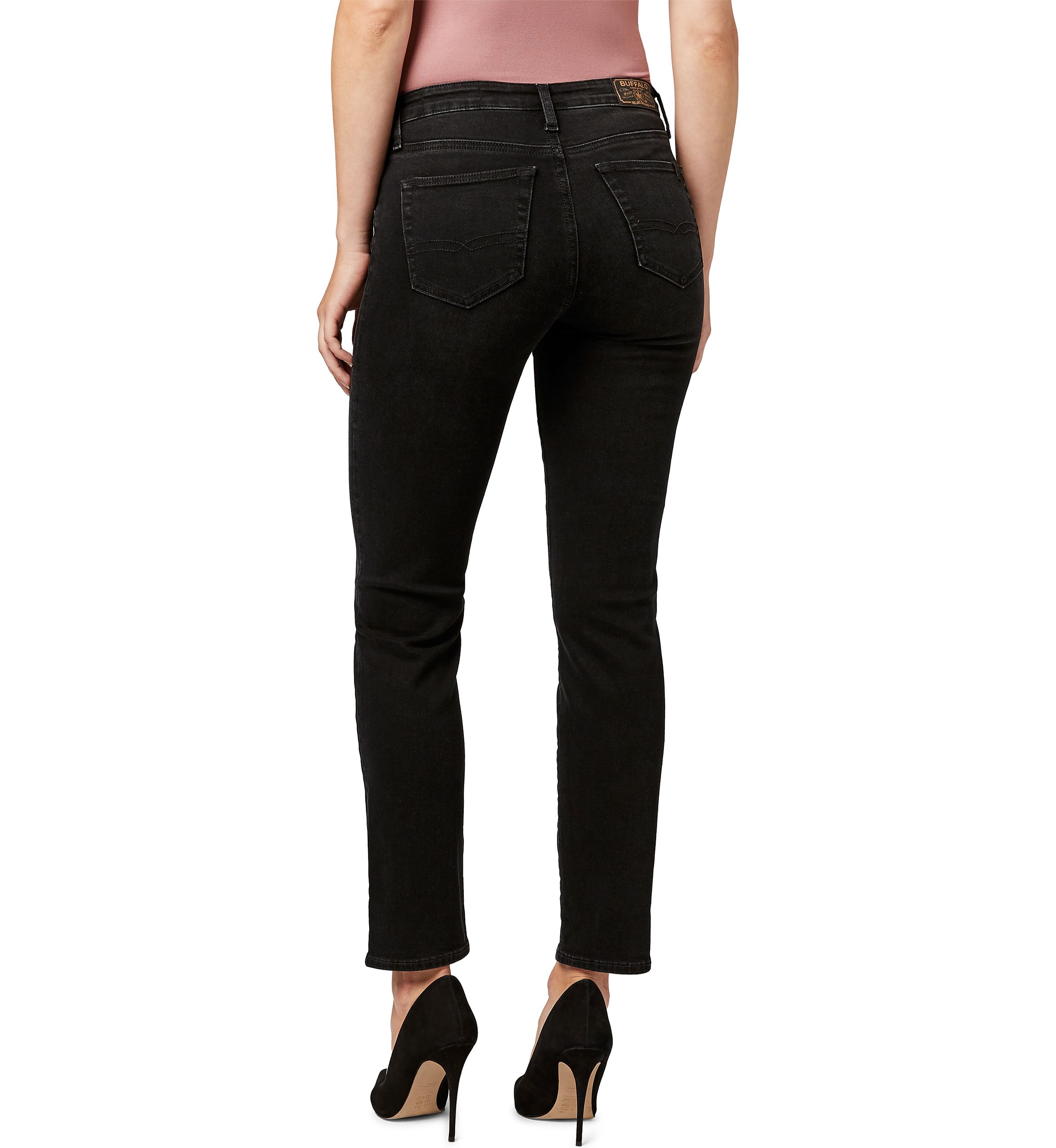 Womens Carrie Mid Rise Slim Jeans