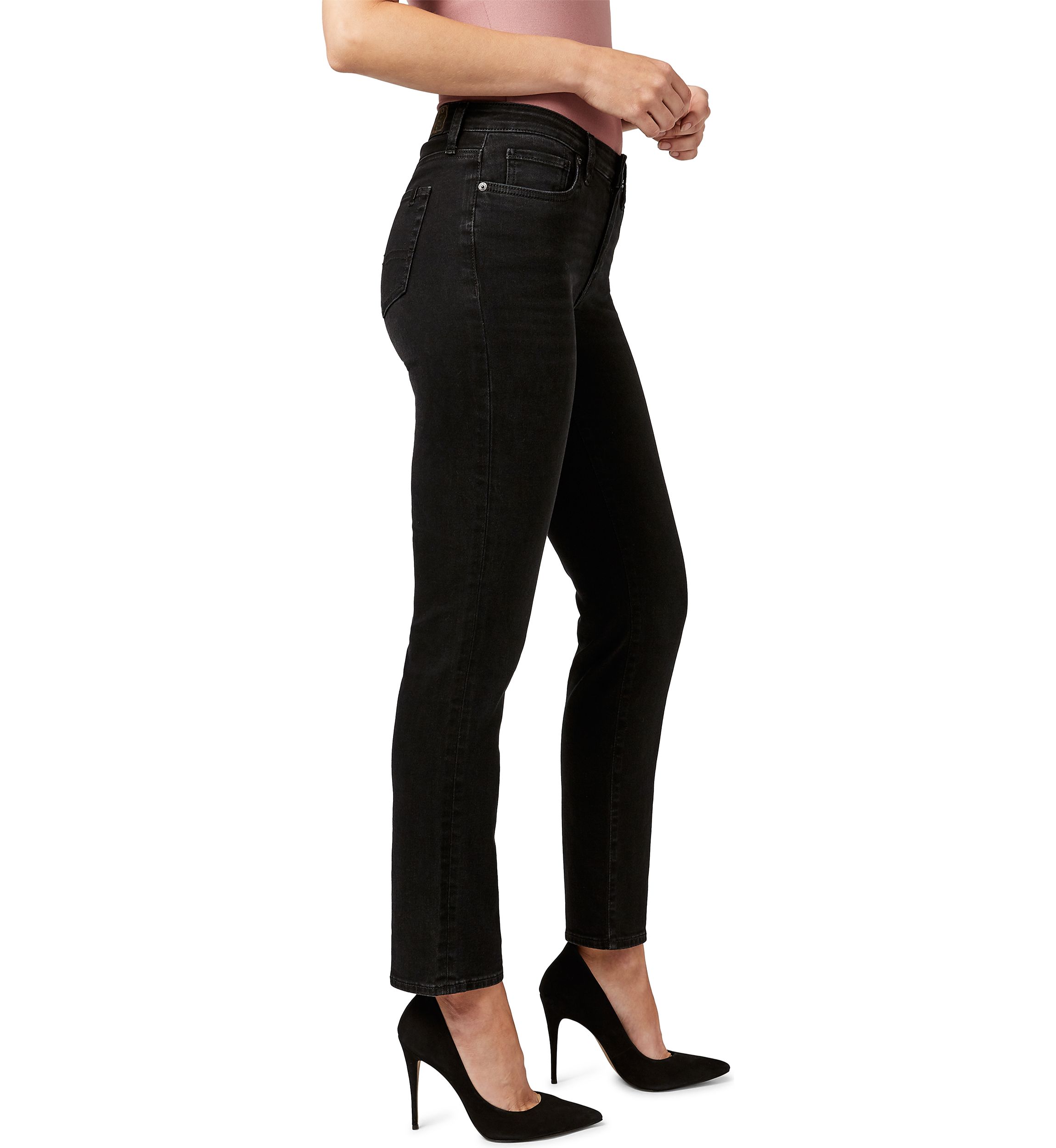 Womens Carrie Mid Rise Slim Jeans