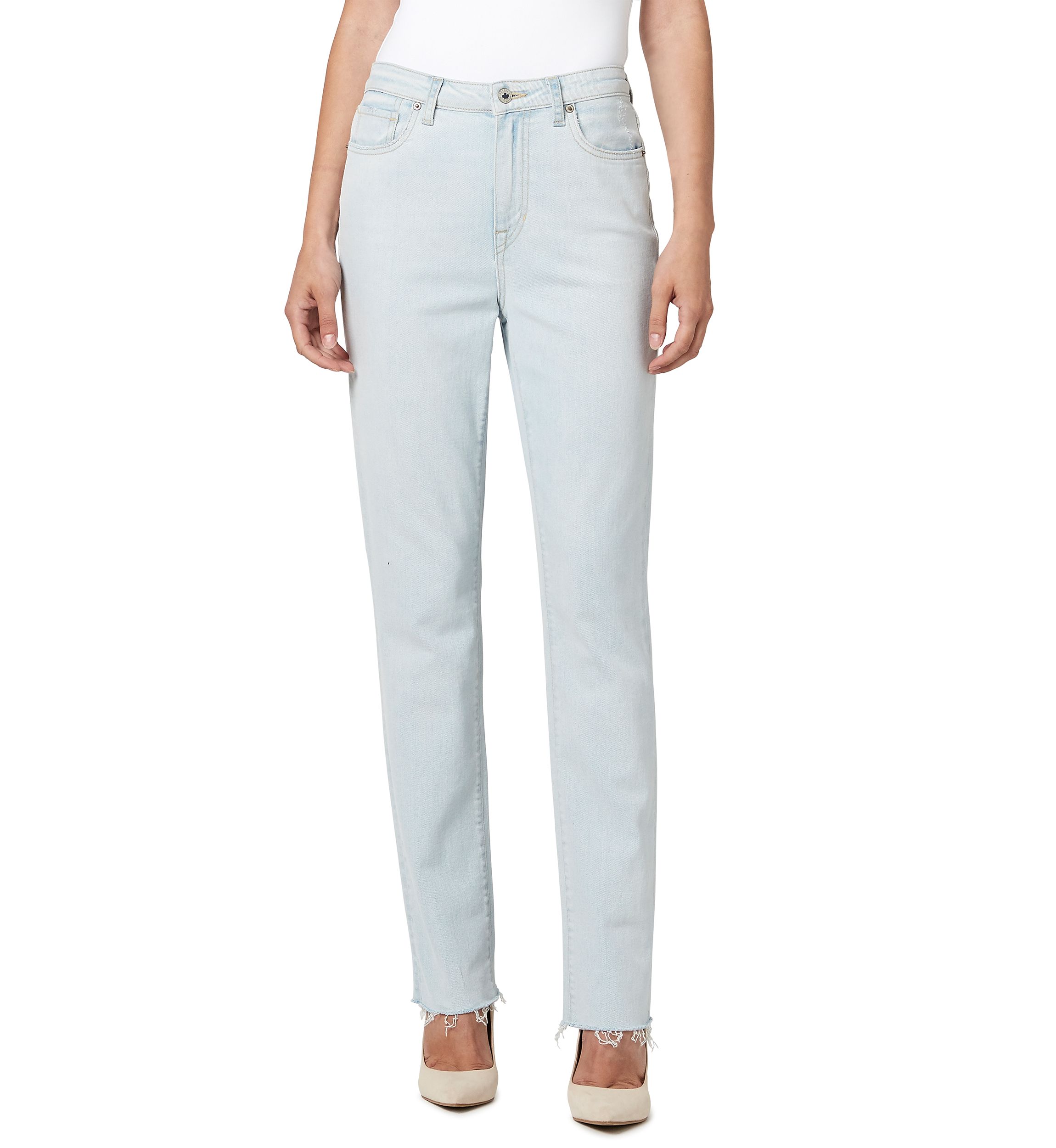 Womens Jayden High Rise Straight Jeans