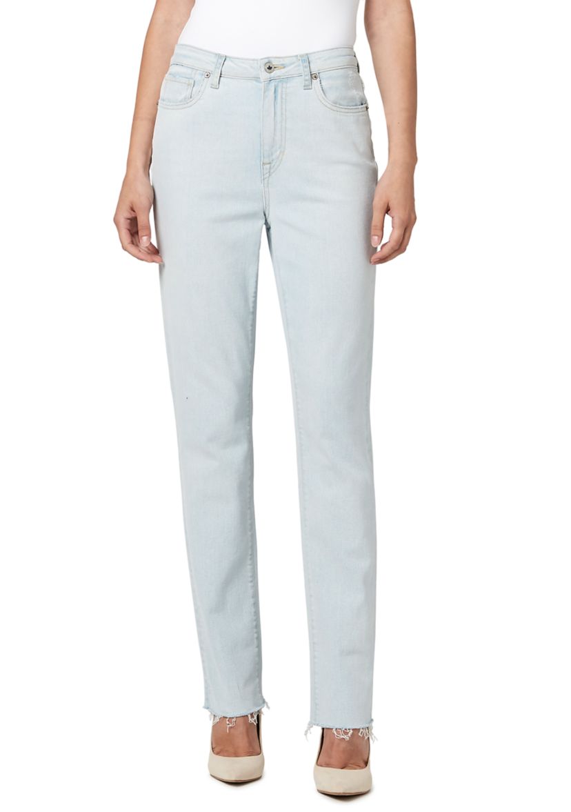 Womens Jayden High Rise Straight Jeans