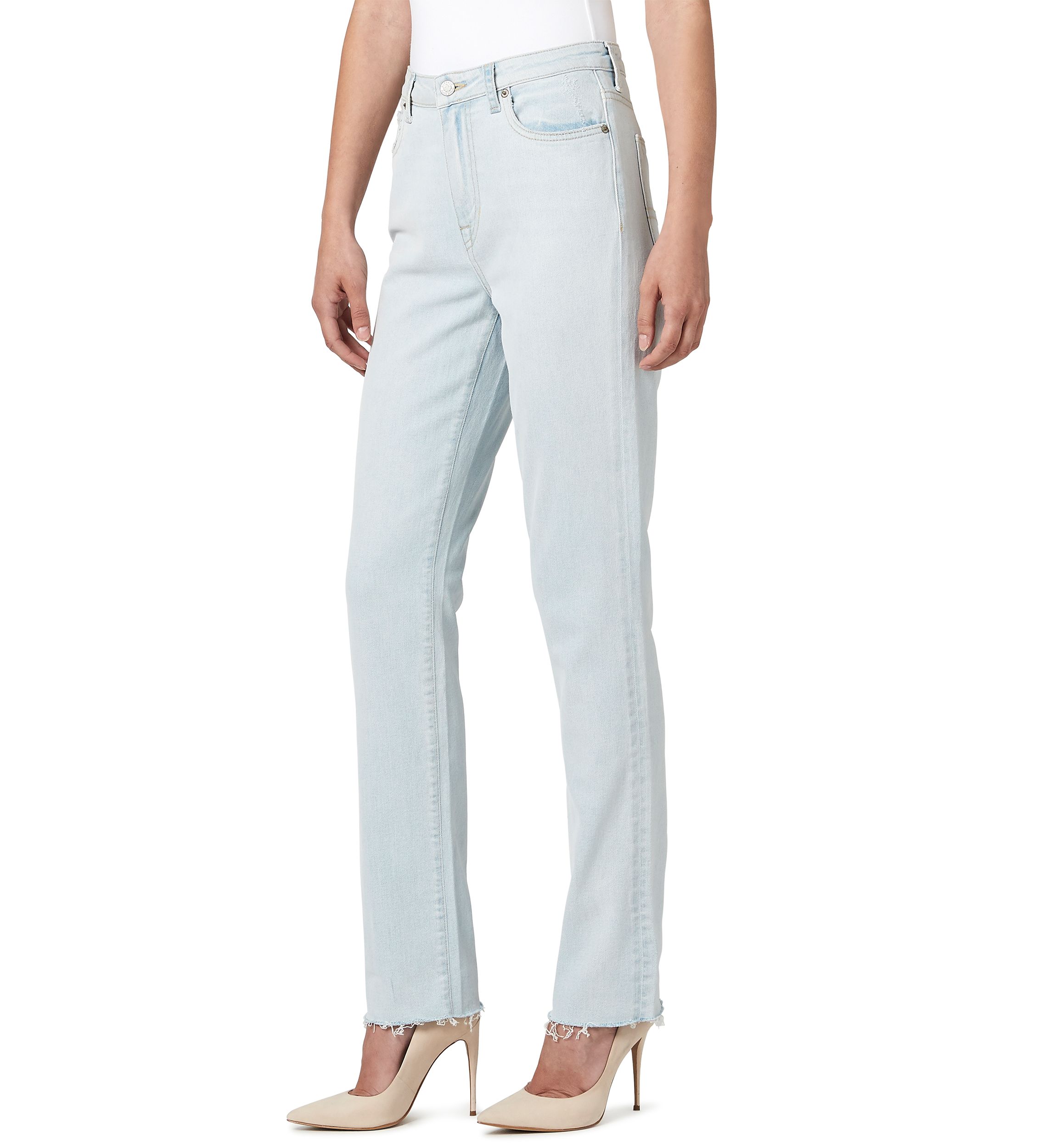 Womens Jayden High Rise Straight Jeans