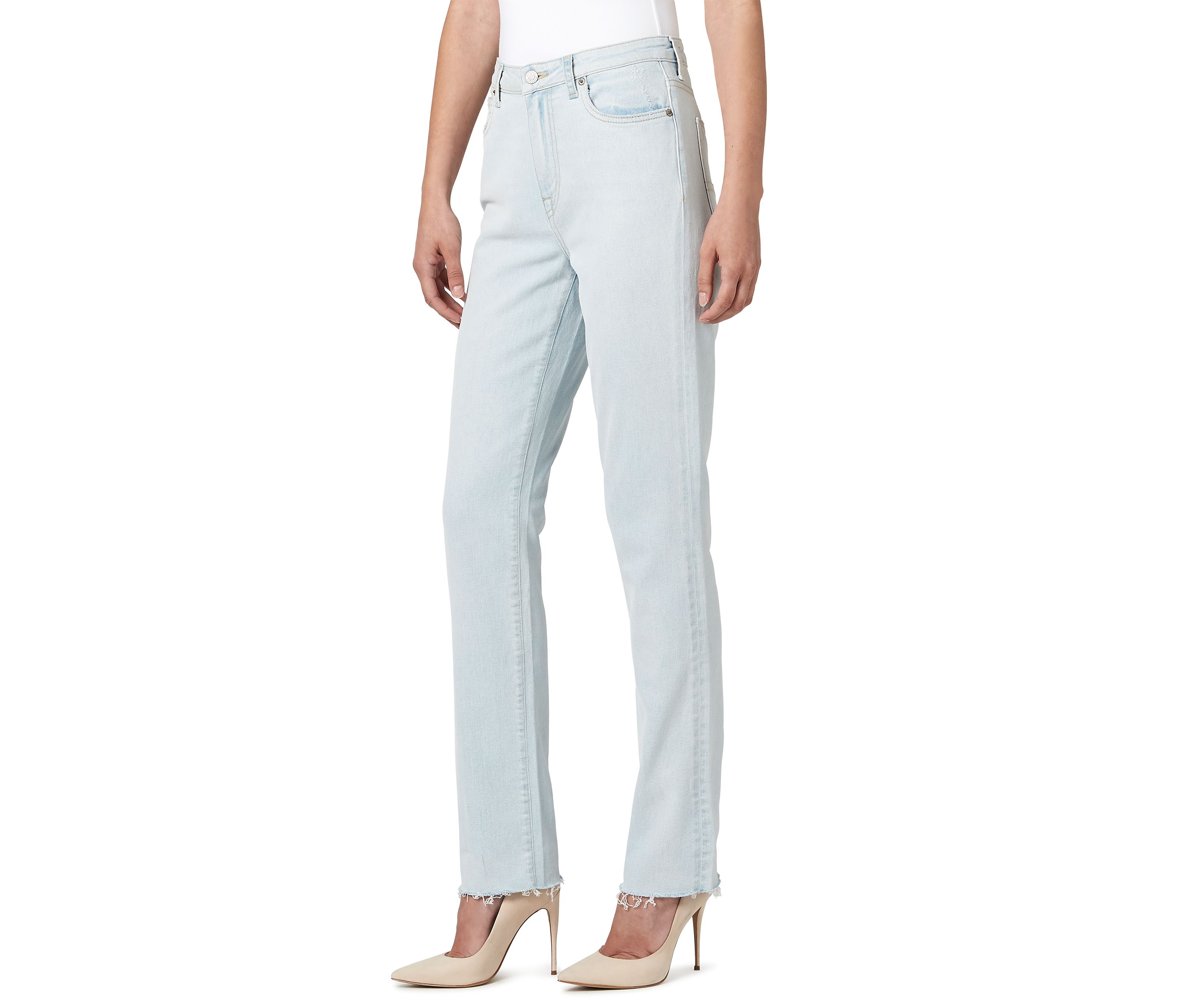 Womens Jayden High Rise Straight Jeans