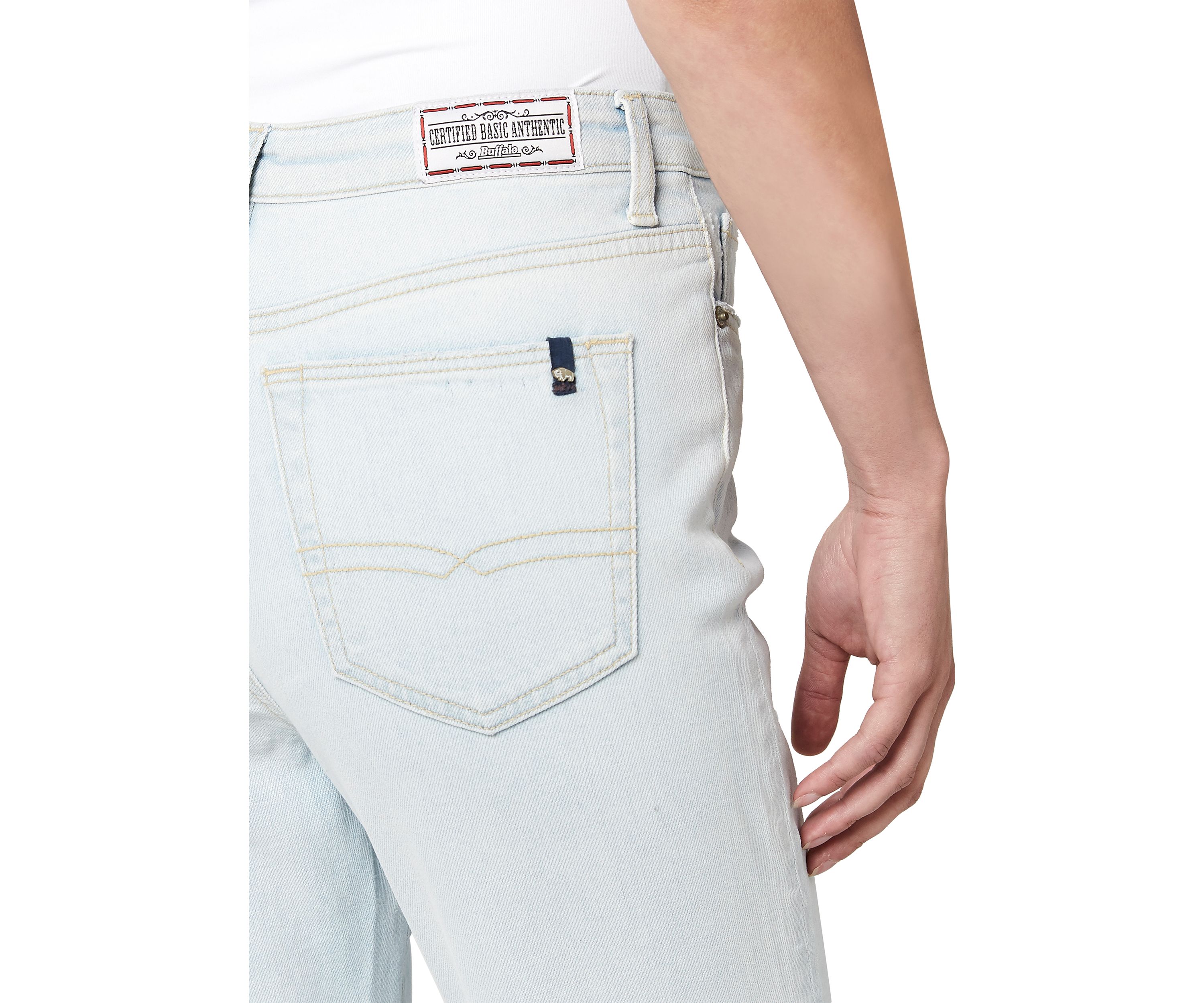 Womens Jayden High Rise Straight Jeans