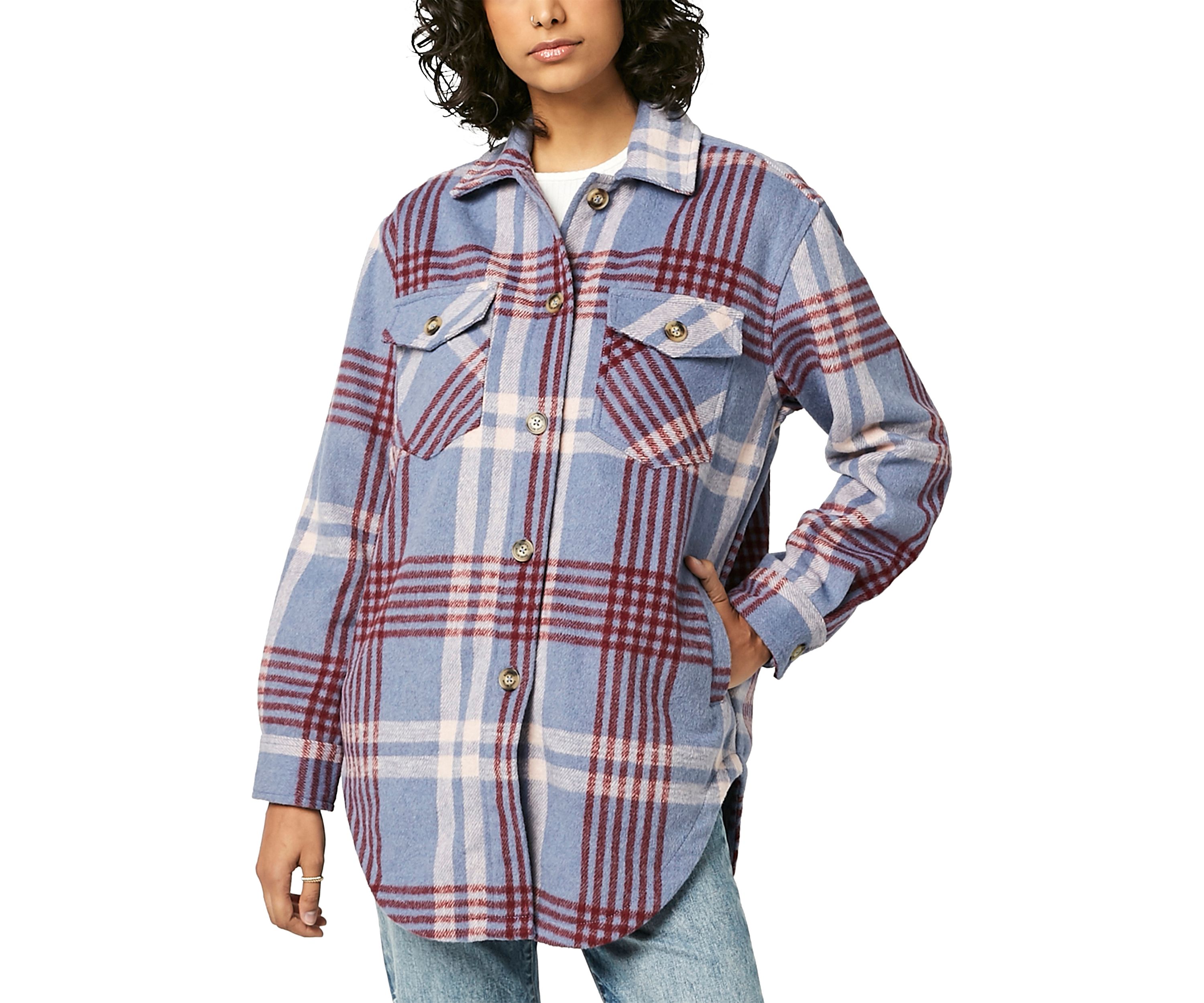 Womens Savannah Woven Shirt Jacket