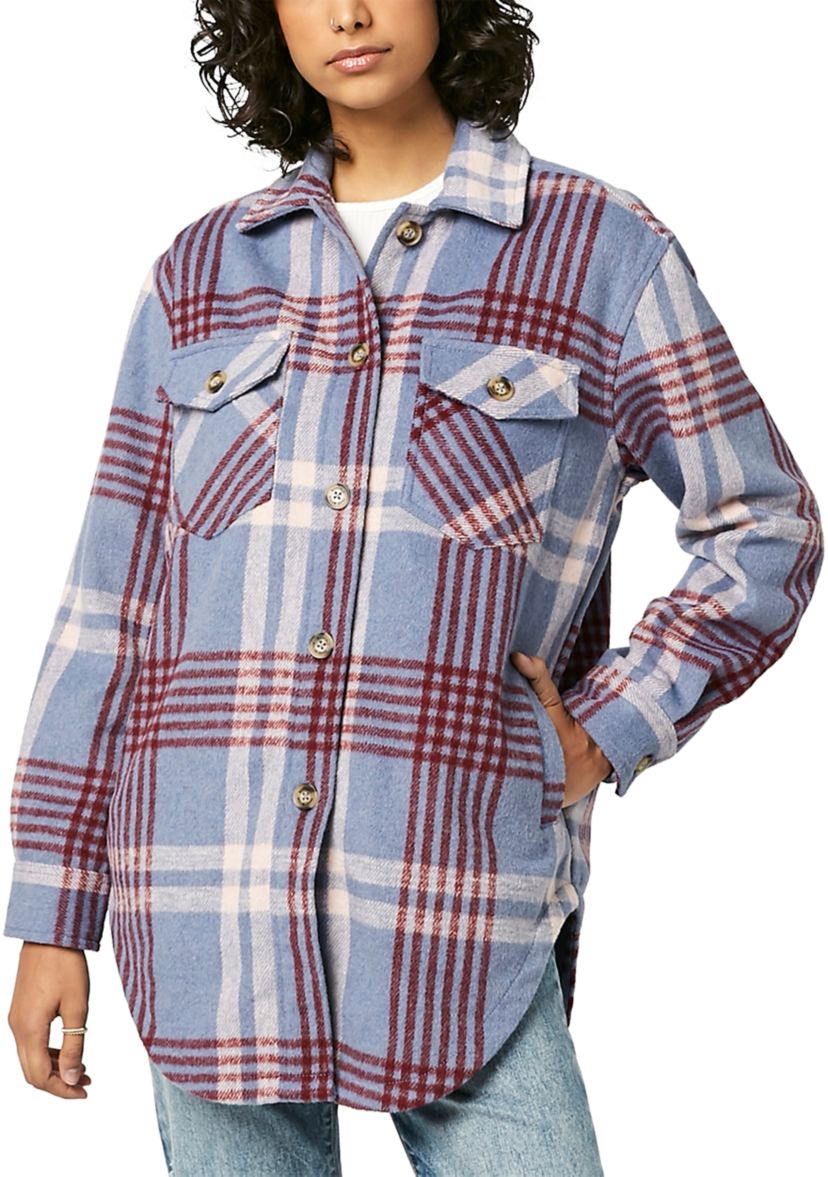 Womens Savannah Woven Shirt Jacket