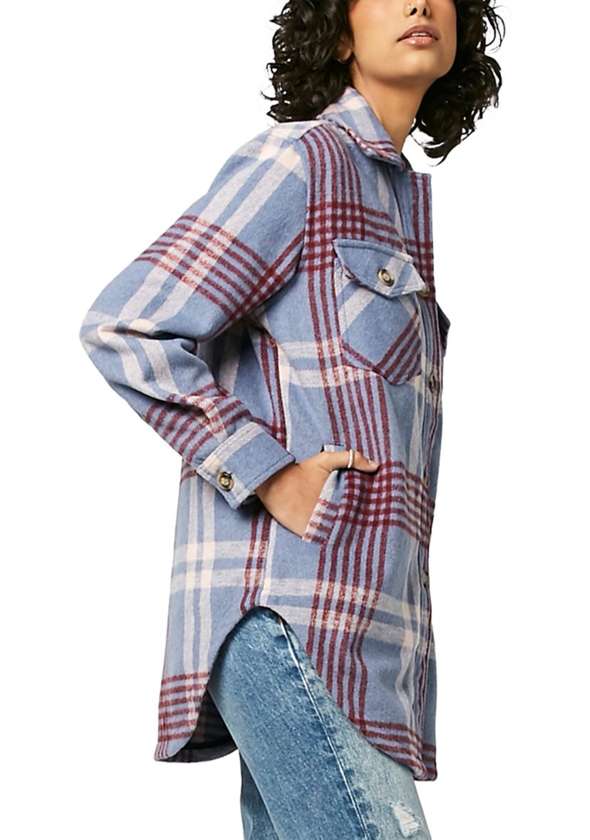 Womens Savannah Woven Shirt Jacket