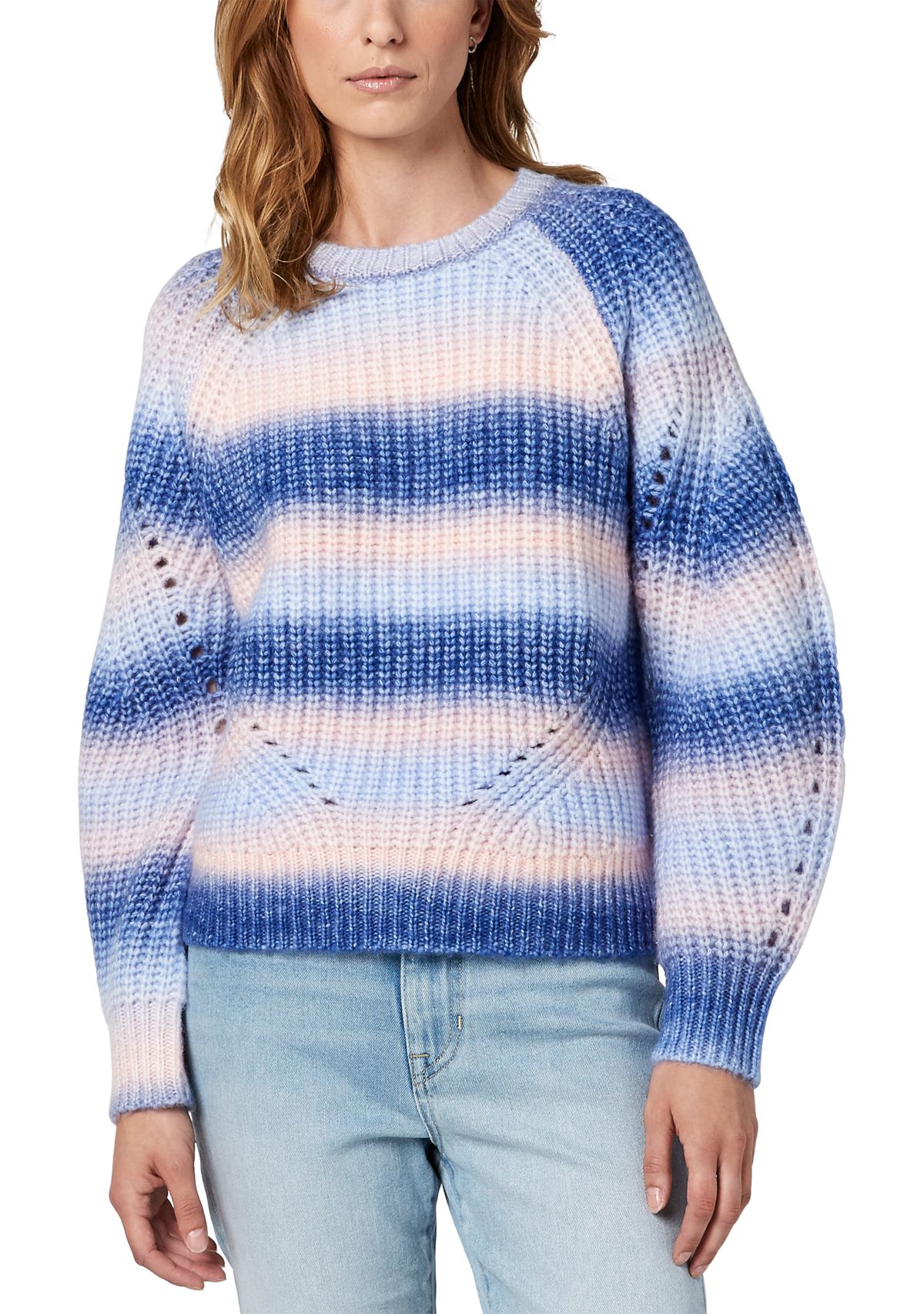 Womens Long Sleeve Juno Boxy Crew Neck Sweater