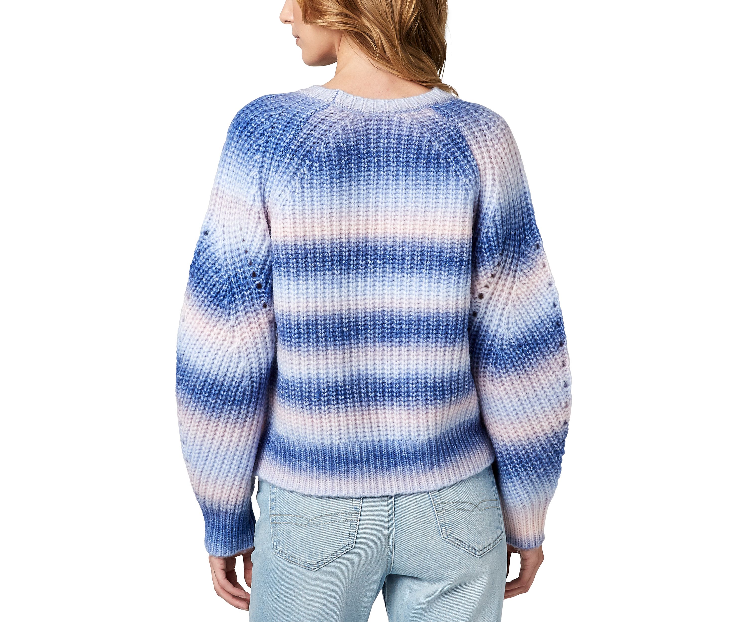 Womens Long Sleeve Juno Boxy Crew Neck Sweater