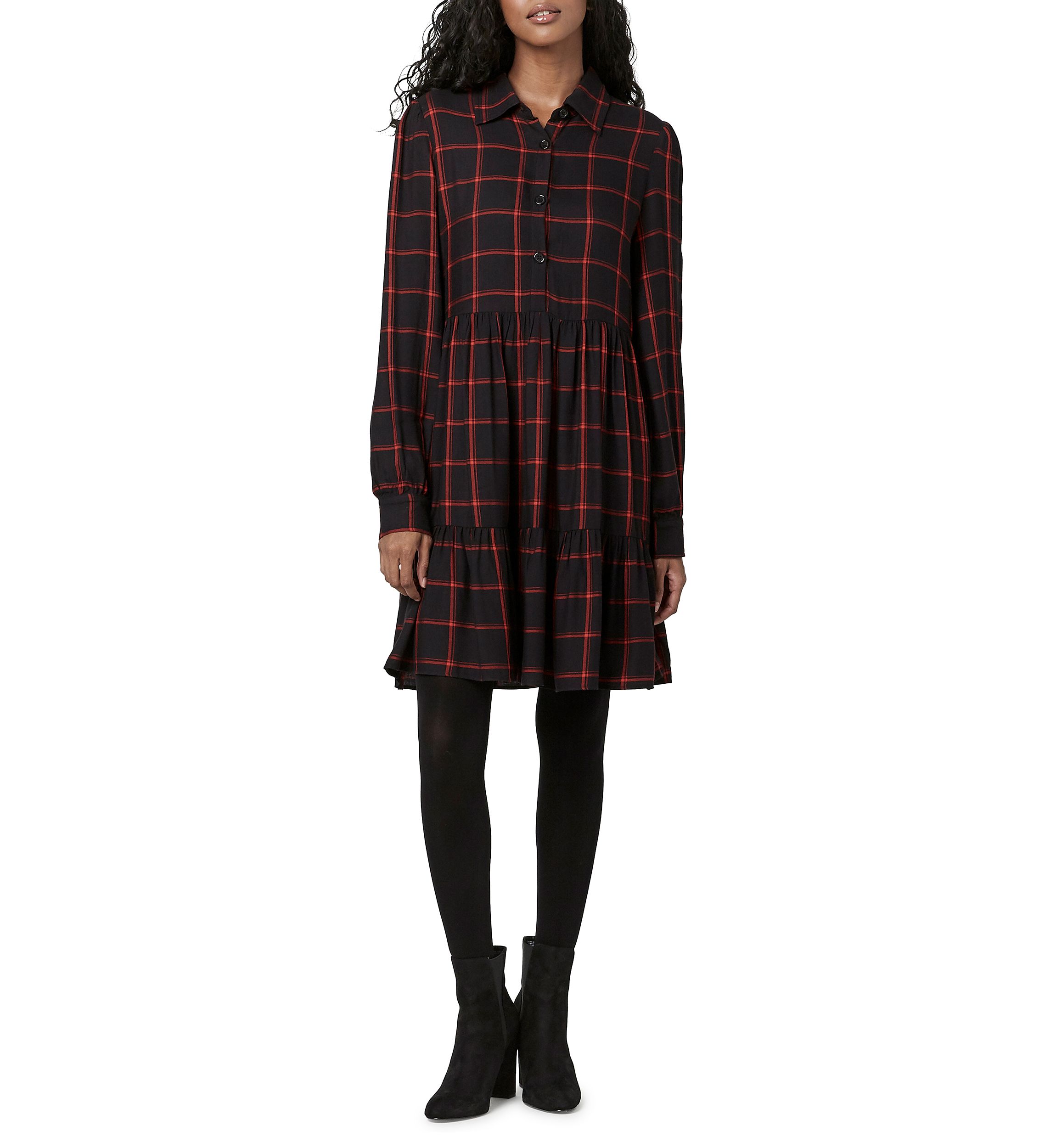 Womens Rae Drop Hem Shirt Dress