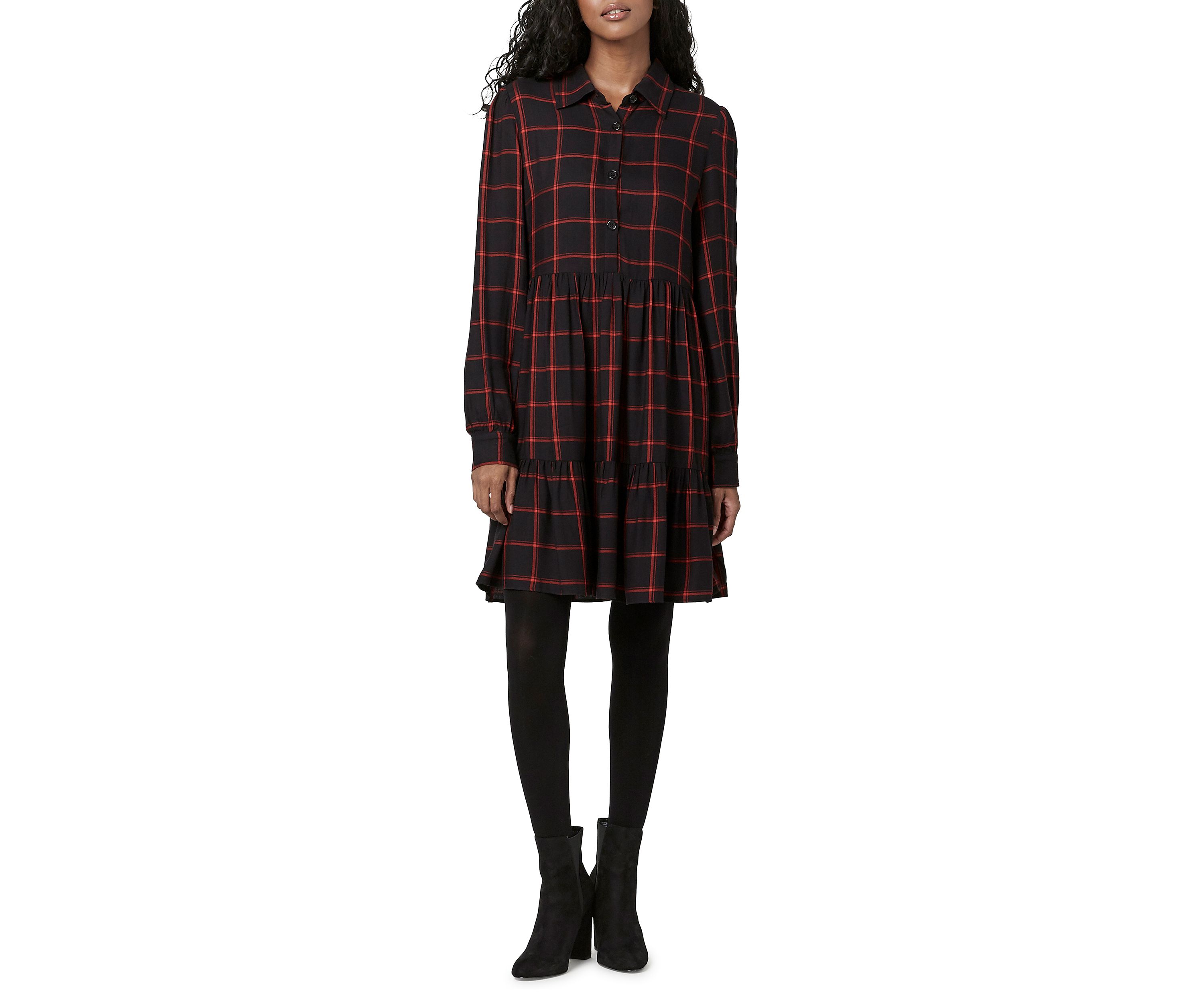Womens Rae Drop Hem Shirt Dress