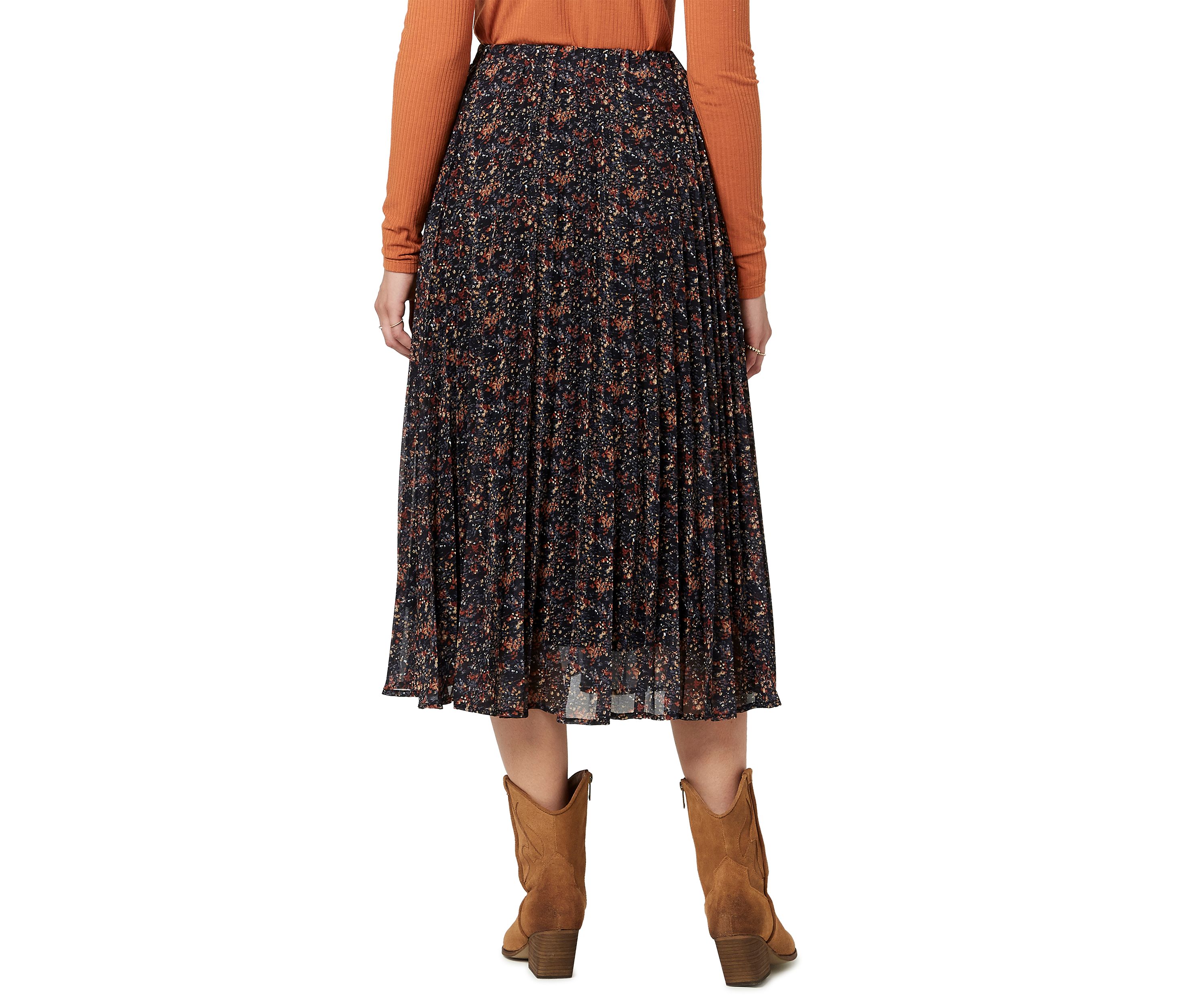Womens Roux Pleated Skirt