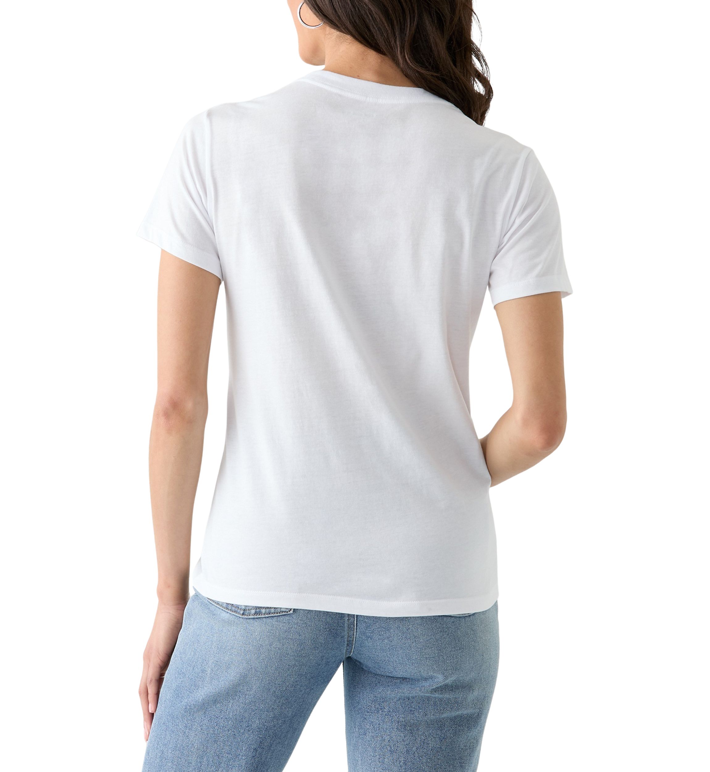 Womens Short Sleeve Relaxed Fit American Muscle Graphic T-Shirt 