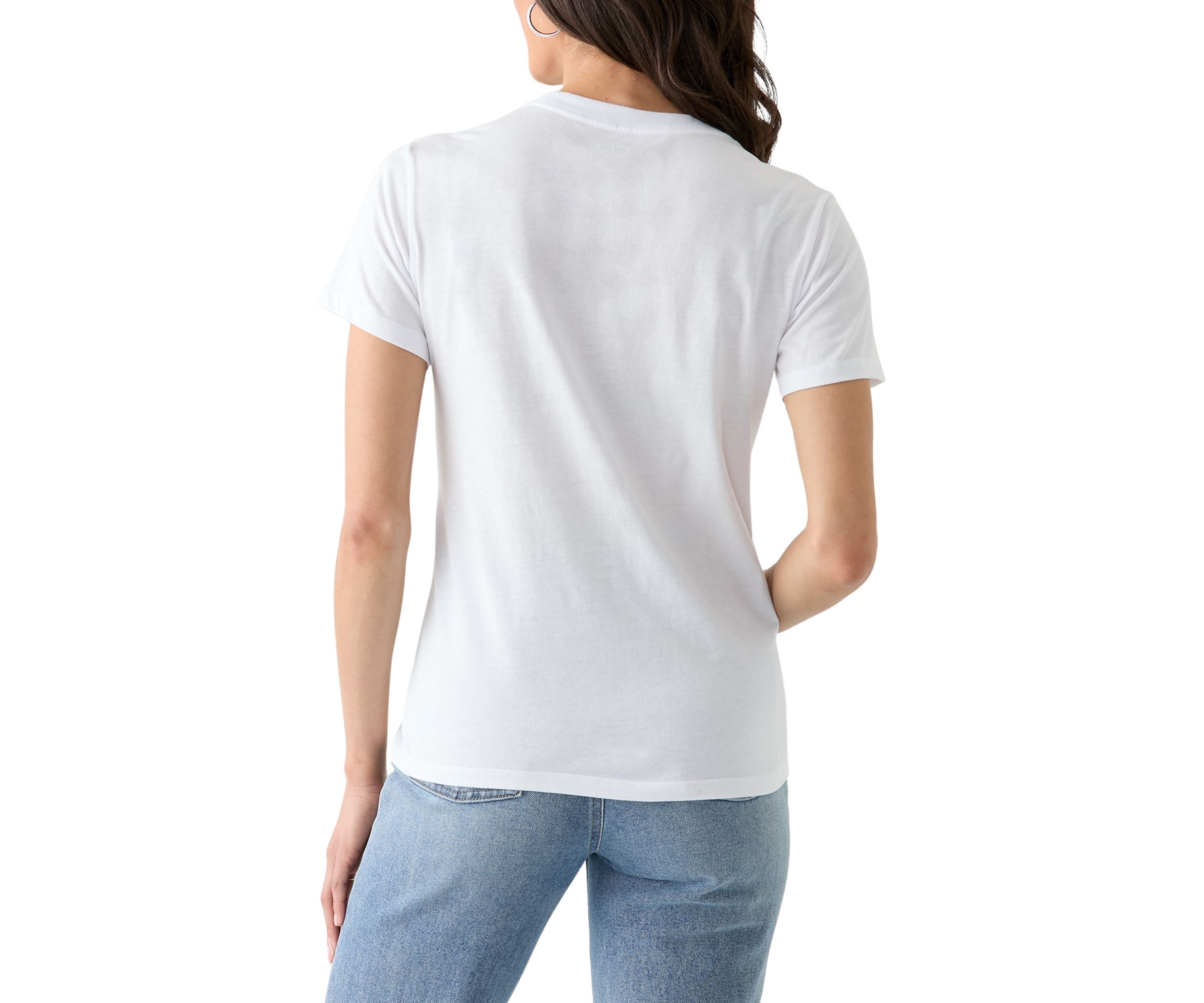 Womens Short Sleeve Relaxed Fit American Muscle Graphic T-Shirt 