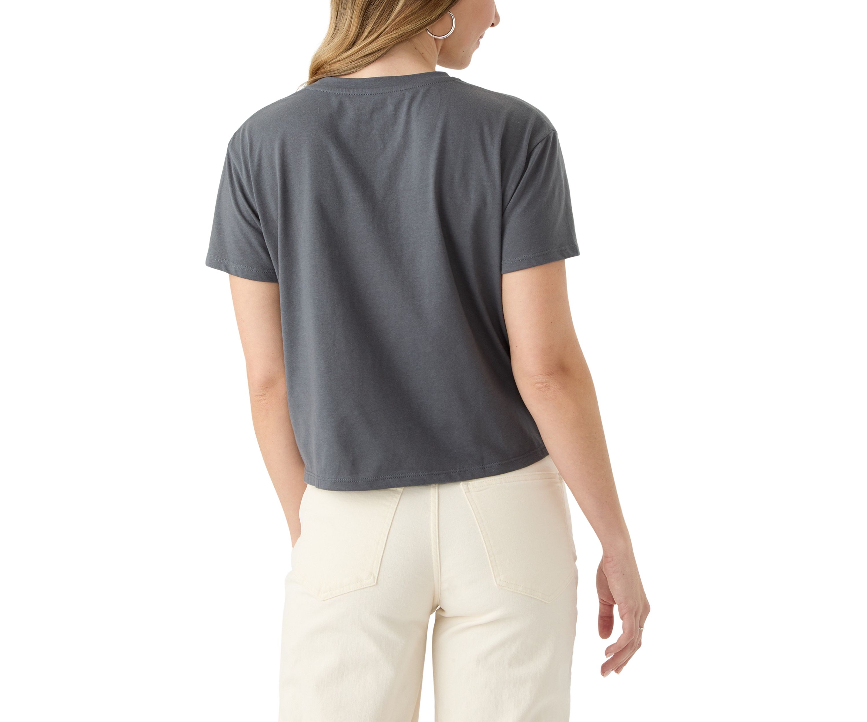 Womens Boxy Meet and Greet Texas Graphic T-Shirt