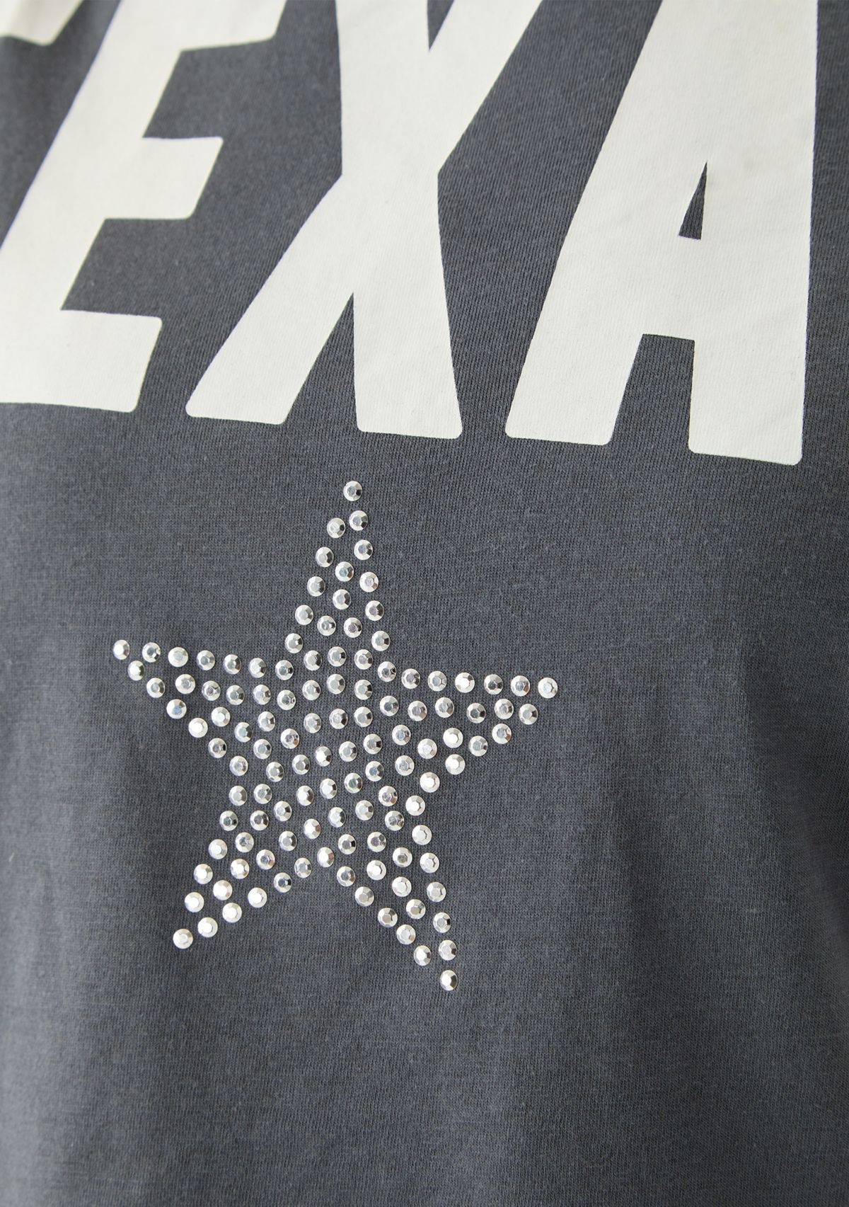 Womens Boxy Meet and Greet Texas Graphic T-Shirt