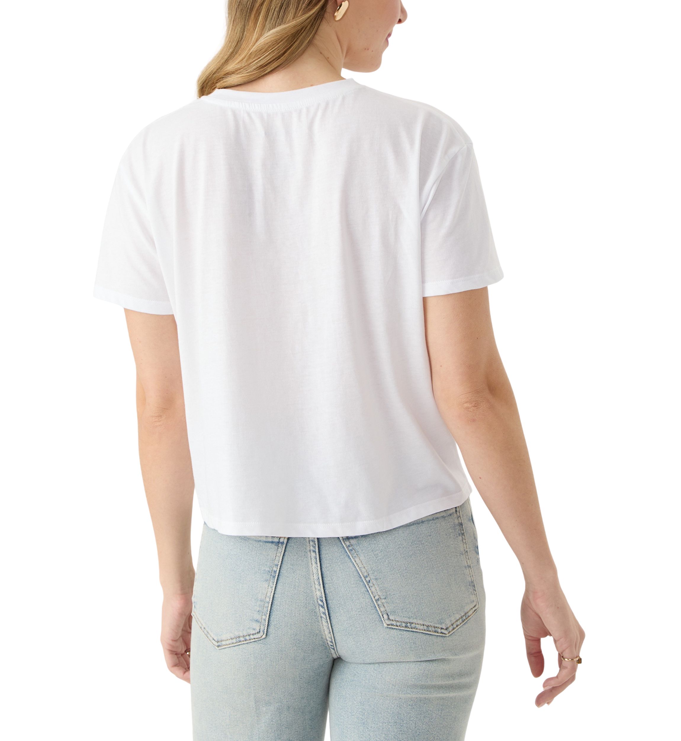Womens Boxy Meet and Greet Challenger Graphic T-Shirt