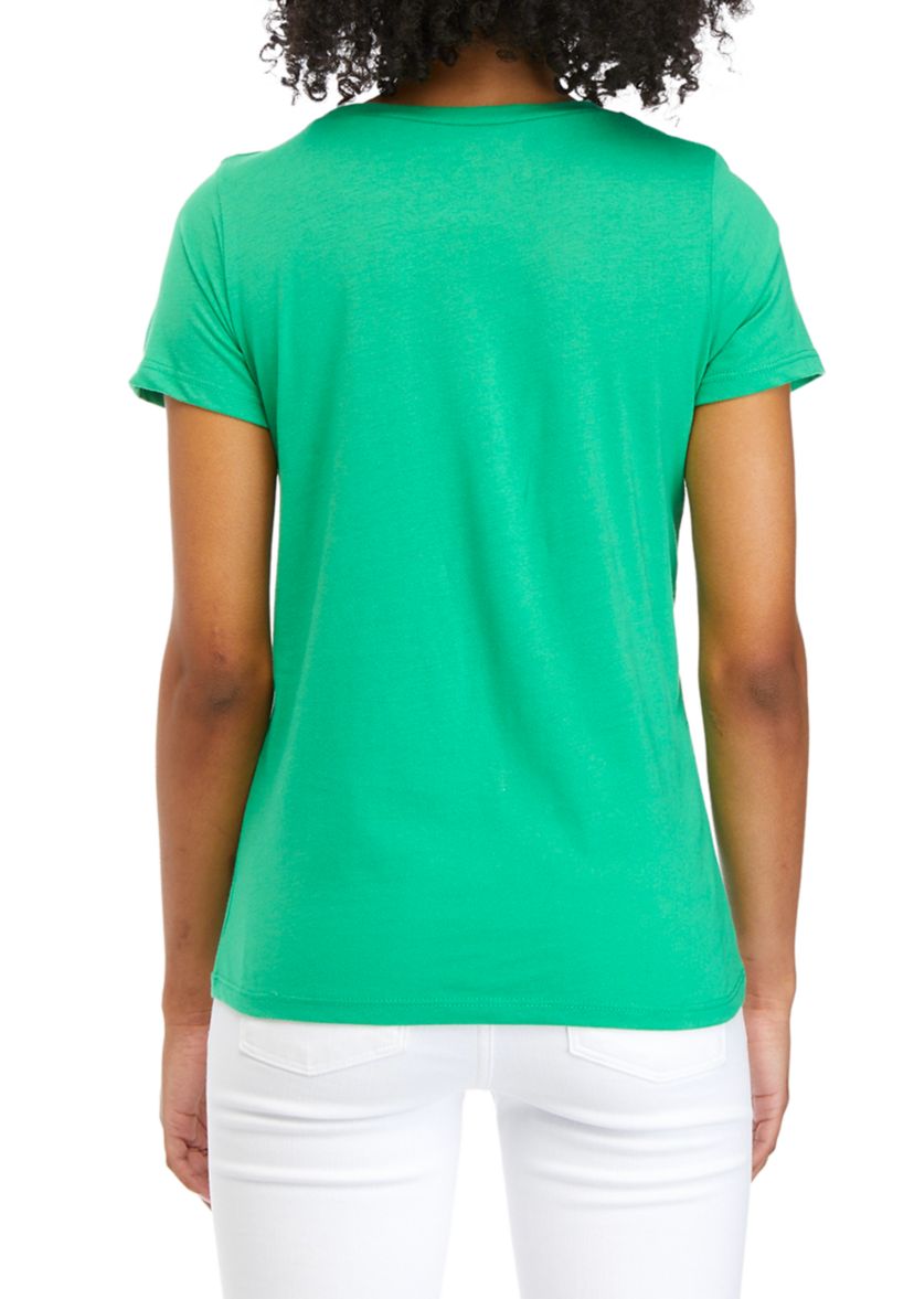 Juniors Lucky Graphic T-Shirt