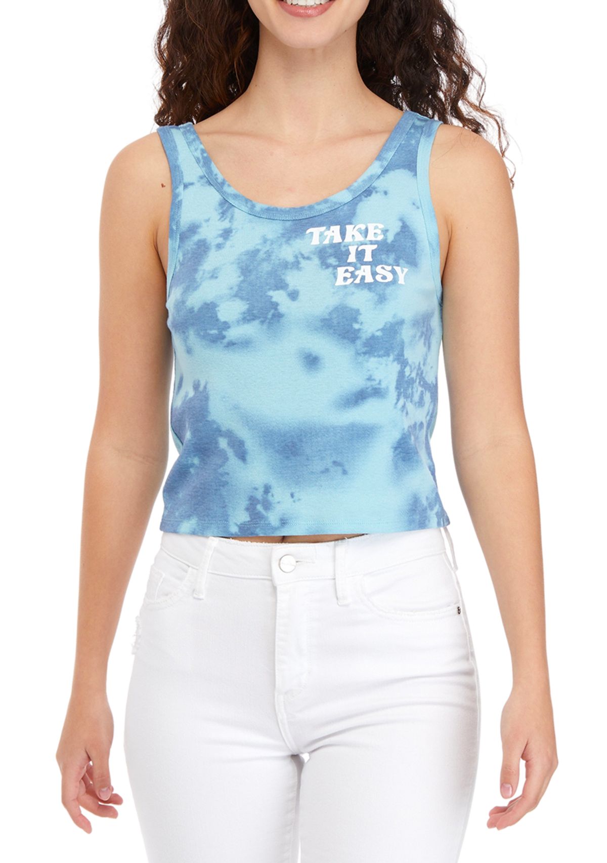 Juniors Take It Easy Ribbed Tank 