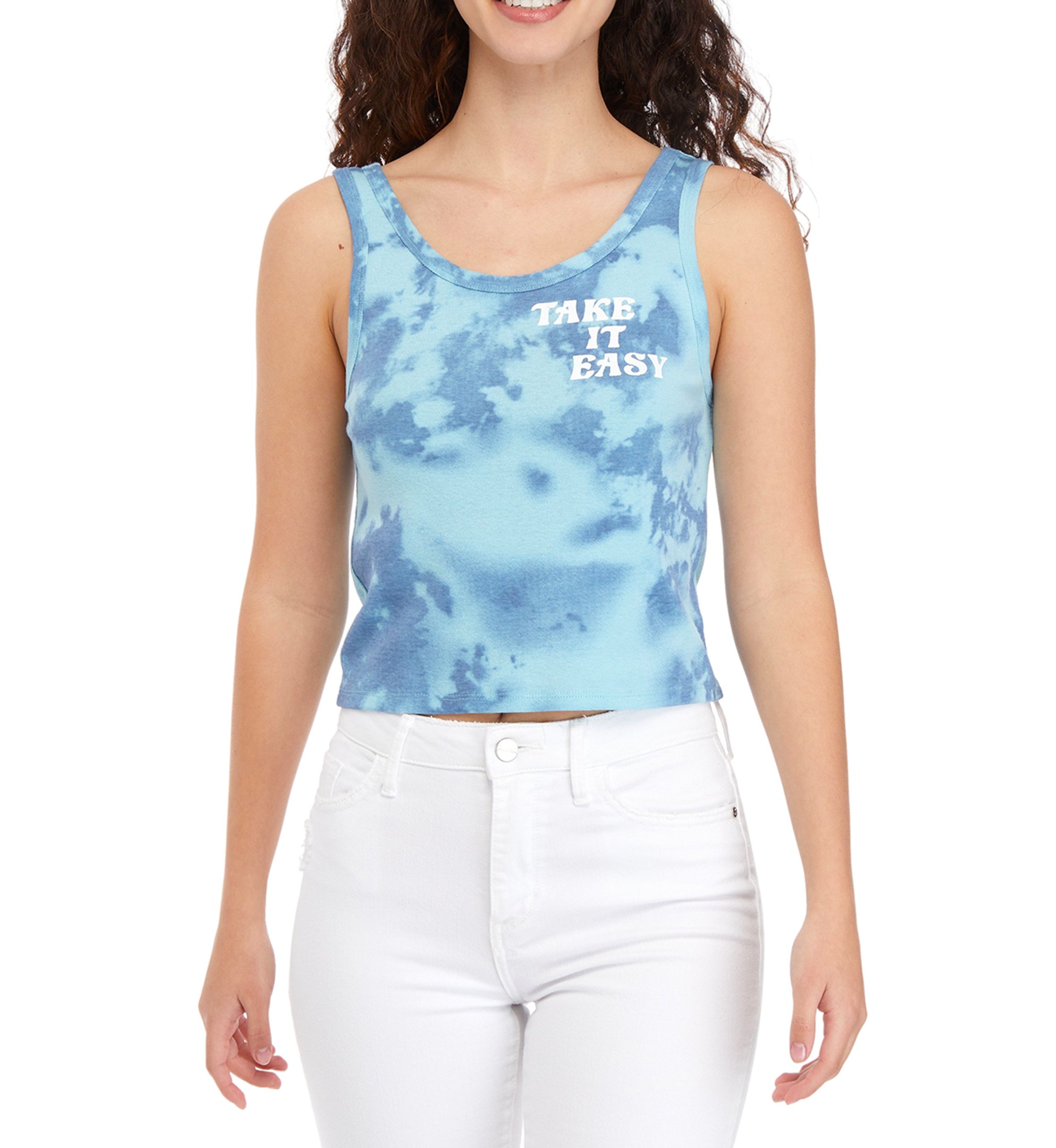 Juniors Take It Easy Ribbed Tank 