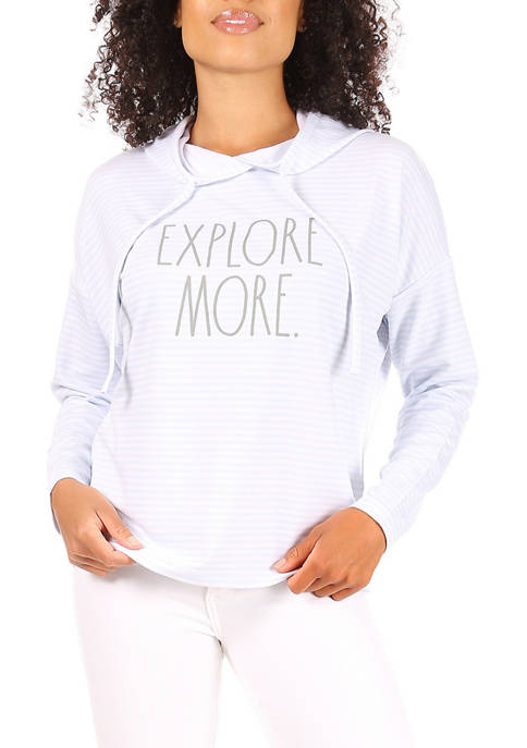 Rae Dunn Pullover Slim Fit EXPLORE MORE Graphic