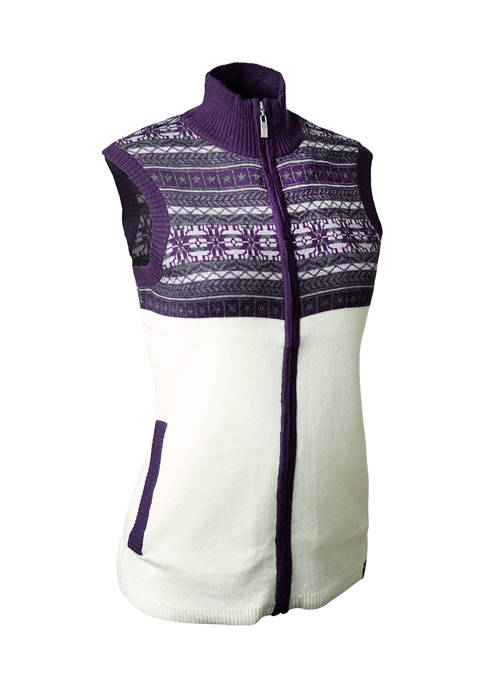 Neve Designs Luna Full Zip Sweater Vest