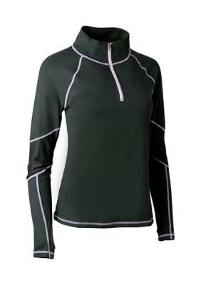 Women's 1/4 Zip Baselayer Top