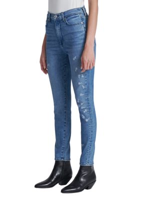 Women's High Waisted Skinny Ankle Jeans