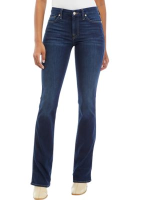 Westbound Petite Size the PARK AVE fit Denim Mid Rise Straight Leg Jeans