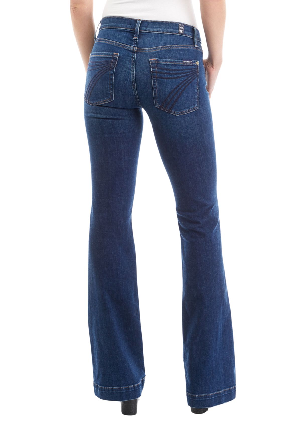 Womens Dojo Wide Leg Jeans