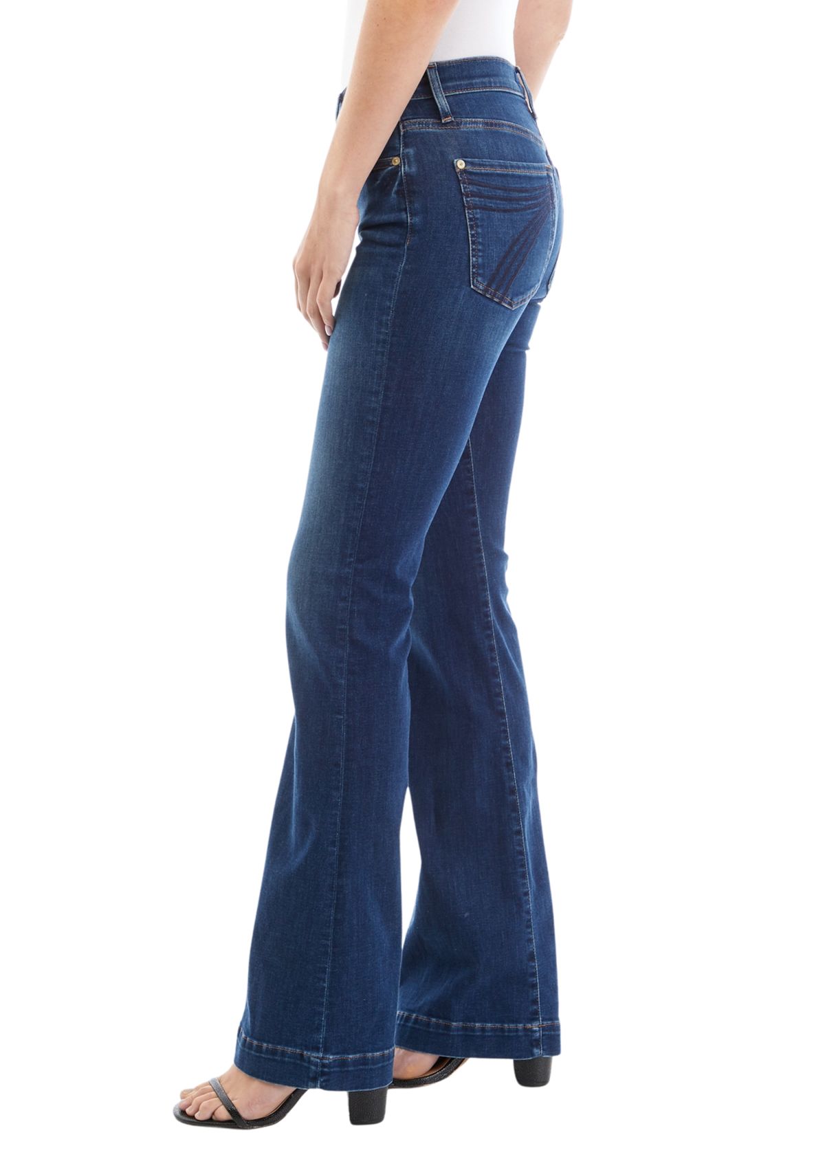 Womens Dojo Wide Leg Jeans