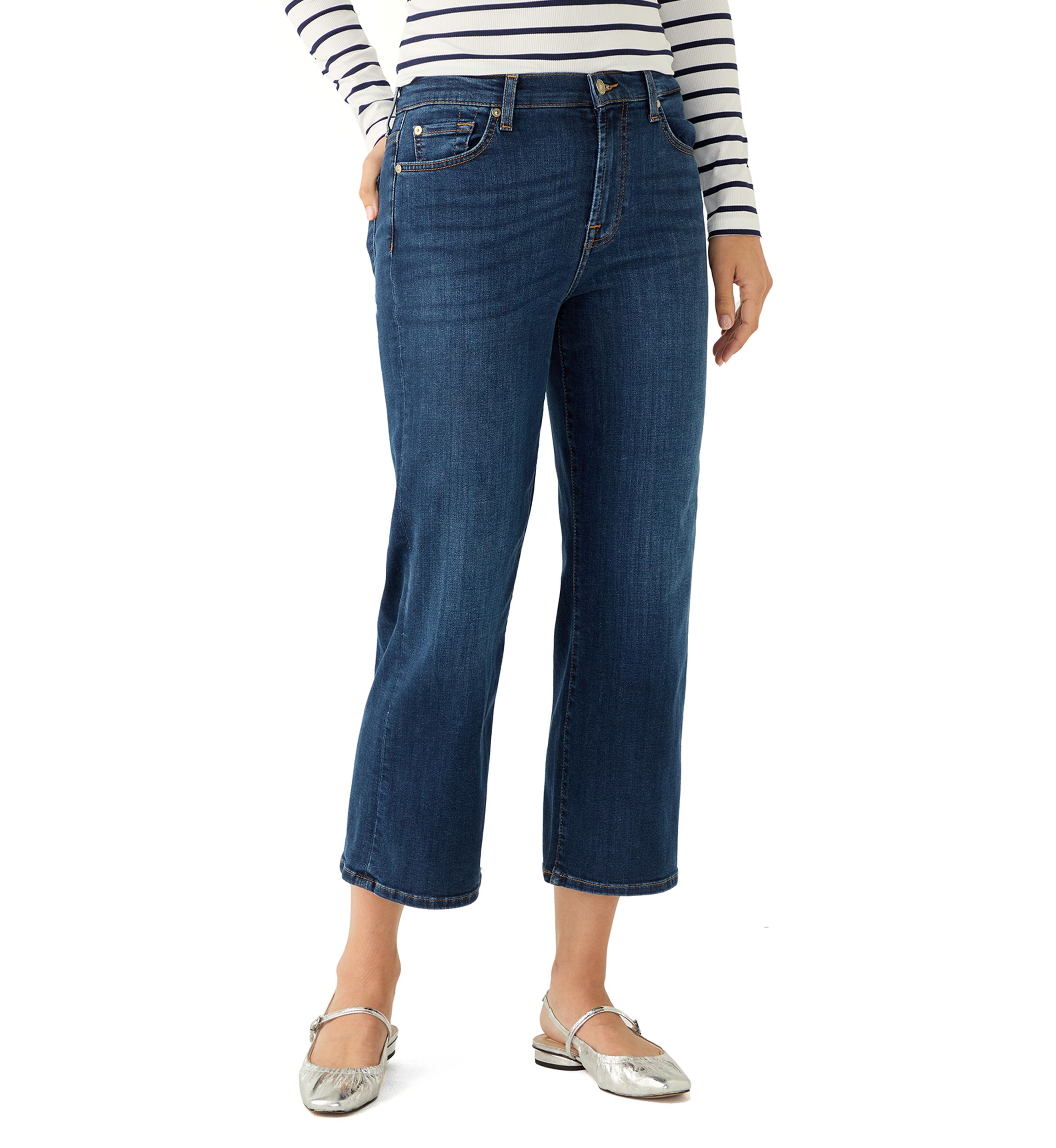 Womens Cropped Alexa Jeans