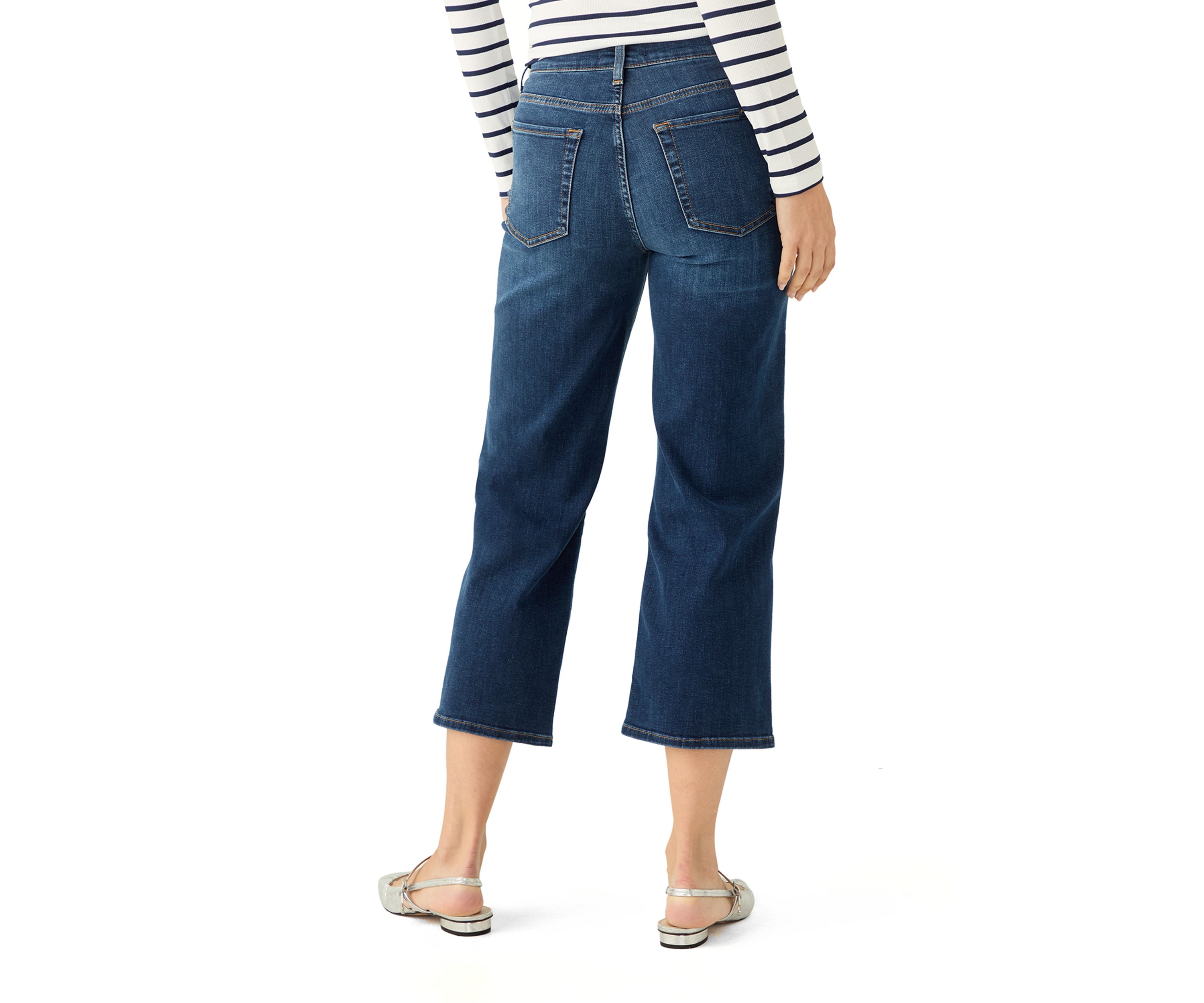 Womens Cropped Alexa Jeans