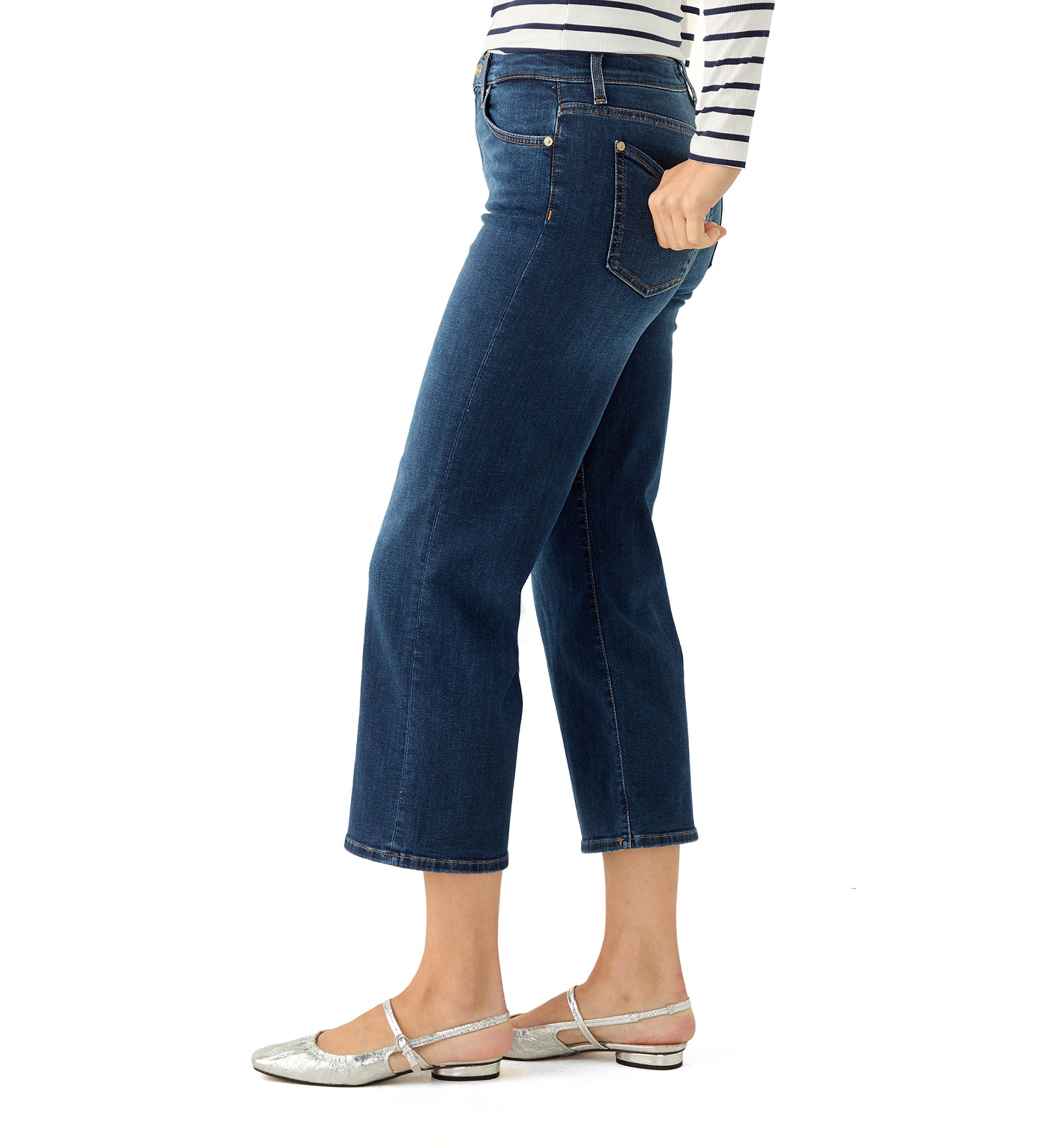 Womens Cropped Alexa Jeans
